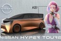 Nissan Hyper Tourer - minivan điện lái tự động, ghế xoay 360 độ