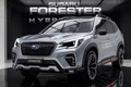 Subaru Forester Hybrid lần đầu lộ diện chạy thử trên đường phố