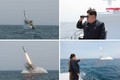 Lộ diện tàu ngầm Triều Tiên bắn thử tên lửa đạn đạo