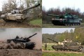 Dàn xe tăng phương Tây đã góp mặt tại chiến trường Ukraine