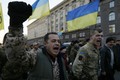 Phần tử cực đoan Ukraine biểu tình chống Nga ở Kiev
