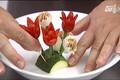 Video: Biến tấu món ăn thành bó hoa ngày 20/11
