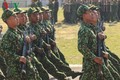 Bộ đội, công an Điện Biên chuẩn bị cho lễ diễu binh 30/4