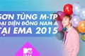 Soi đối thủ của Sơn Tùng MTP vòng châu Á MTV EMA