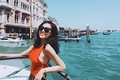 Hoa hậu Kỳ Duyên hào hứng khám phá Venice