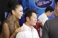Thu Minh thân thiết với Bằng Kiều ở hậu trường Vietnam Idol