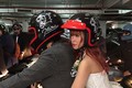 Kelvin Khánh rước dâu bằng mô tô trong đám cưới với Khởi My