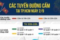 Bắn pháo hoa tối 2/9, TP HCM cấm phương tiện tuyến đường nào?