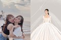 Lộ không gian hôn lễ và 2 mẫu váy cưới của Đông Nhi 