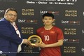 Tiền đạo U23 Việt Nam được vinh danh ở Doha Cup