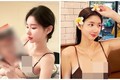 Hot girl mặc trễ nải, cố ý nằm nghiêng khoe vòng một 101 cm