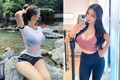 Hot girl “siêu vòng một” mặc đồ ướt đẫm, khoe đường cong chữ S