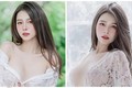 Đỏ mặt trước hot girl mặc áo ren xuyên thấu, “quên nội y“