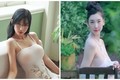 Hot girl xinh đẹp mặc đồ trắng mỏng tang khoe dáng chữ S 