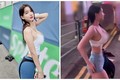 Hot girl diện đồ tập khoe body thiêu đốt ánh nhìn khi xuống phố