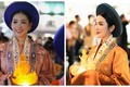Tiểu Vy - Diệp Lâm Anh mặc Việt phục ở Đại lễ Vesak 2025