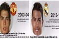 Khuôn mặt Ronaldo biến đổi khó tin sau 10 năm