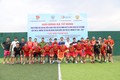 FC Phóng viên Thời sự vô địch Giải bóng đá Đoàn TNCS HCM Bộ TLCSCĐ
