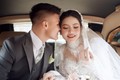 Cô dâu của Quang Hải thay 4 mẫu váy cúp ngực trong ngày cưới 