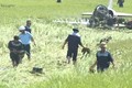 Một người dân bị thương vì máy bay quân sự rơi ở Phú Yên