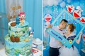 Cô dâu Bạc Liêu trang trí ăn hỏi theo phong cách Doraemon