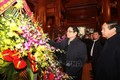 Thủ tướng dâng hương tưởng niệm Chủ tịch Hồ Chí Minh tại Khu Di tích Kim Liên
