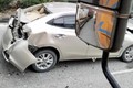 Tai nạn giao thông liên hoàn trên QL5, 5 xe ô tô hư hỏng