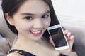 Ngọc Trinh khoe ảnh sở hữu Iphone 6 plus đầu tiên