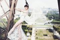 Hoàng Hải cùng Jessica Minh Anh diễn thời trang tại Tháp Eiffel