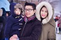 Dương Thùy Linh du hí Nhật Bản cùng chồng và con trai