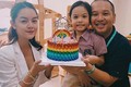 Phạm Quỳnh Anh - Quang Huy vui vẻ tổ chức sinh nhật cho con gái