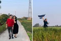 Chí Trung và bạn gái kém 17 tuổi an yên khi ở quê