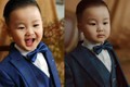 Con trai Hòa Minzy chuẩn "thiếu gia nhà giàu" ngày sinh nhật