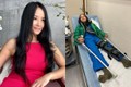 Con trai diva Hồng Nhung bị chấn thương phải nẹp chân, chống nạng