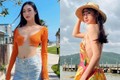 Hoa hậu Lương Thùy Linh nghiện thả rông dù vòng 1 xập xệ