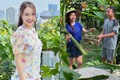 Hồng Diễm dịu dàng, Việt Hoàn làm "nông dân đích thực" bên Ngọc Anh
