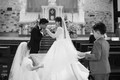 Phan Hiển hạnh phúc khi cử hành hôn lễ trong nhà thờ
