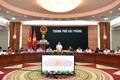 Phó Thủ tướng Trần Lưu Quang họp với 3 địa phương về tình hình sản xuất kinh doanh, chống buôn lậu