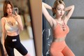 Hot girl mặc đồ tập khoe thân hình đồng hồ cát đẹp mê mẩn