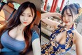 Hot girl xinh đẹp mặc đồ thiếu vải khoe body “bốc lửa“