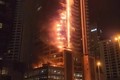 Hiện trường vụ cháy biến toà chung cư ở Dubai thành "tháp lửa"