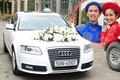Những sao Việt dùng xe sang rước dâu
