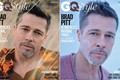 Brad Pitt phờ phạc, buồn bã làm mẫu trên tạp chí
