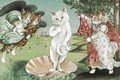 Khi mèo “xâm lấn” các bức họa nổi tiếng