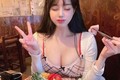 Hot girl Hàn Quốc hút chú ý vì thời trang cá tính