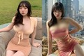 Hot girl xinh đẹp nghiện mốt áo quây, o ép vòng một “ná thở” 