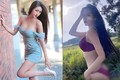 Đỏ mặt hot girl xinh đẹp diện nội y khoe dáng giữa đồng ruộng