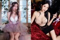 Đỏ mặt hot girl xinh đẹp mặc hở khoe nội y đón Giáng sinh