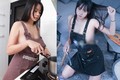 Ngượng chín mặt hot girl “thả rông” khi nấu nướng, vẽ tranh