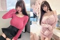 Đón Valentine, hot girl siêu vòng 1 lên đồ khoe body "ná thở"